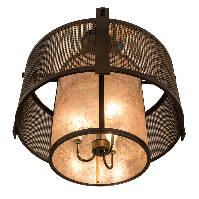 Cilindro 3 - Light Semi Flush Mount