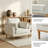 42" Accent Chair  Deep Seat Sofa Comfy  Chair With Throw Pillow For Living Room Chairs Bedroom-127259746