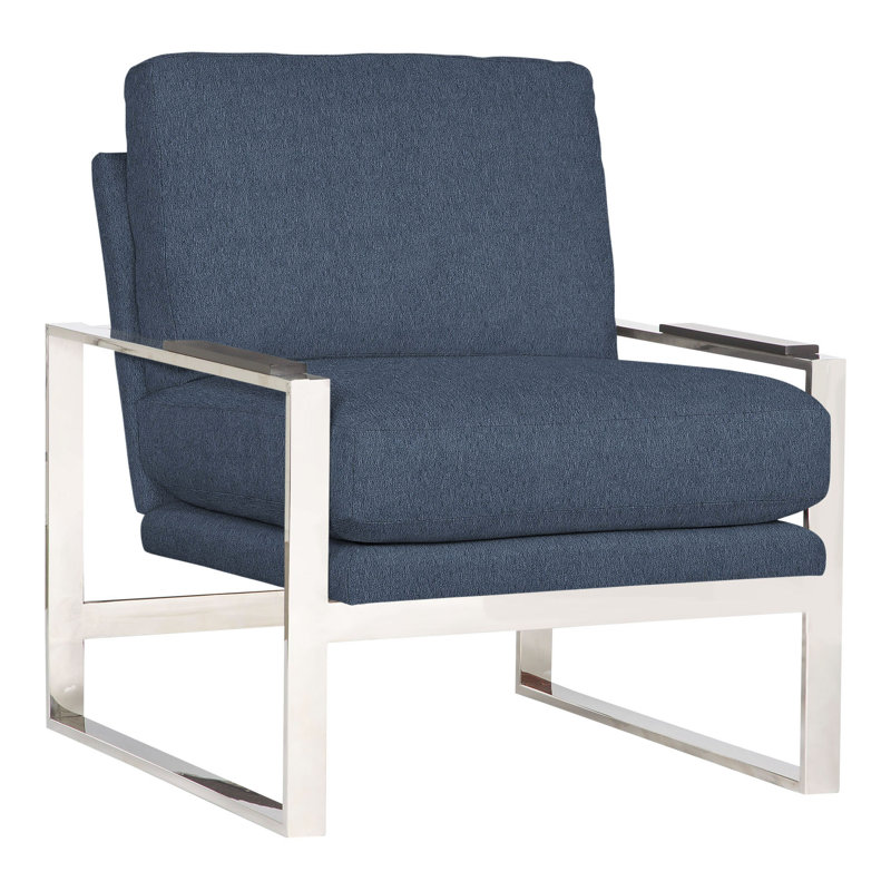 Grande chaise 29 po Michael Weiss Soho, Bleu Navada