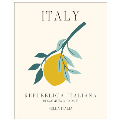 Mirando "Italy Travel Poster" Print