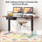 Mailany Adjustable Metal Base Standing Desk