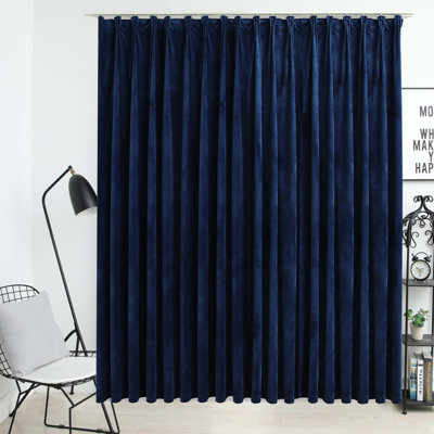 Kattie Blackout Curtain Single Panel