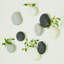 3 Piece 9.75" Ceramic Wall Vase Set-32414249
