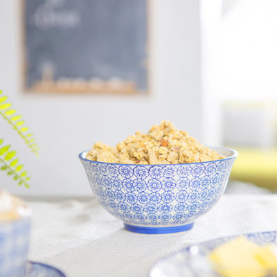 Nicola Spring - Hand-Printed Cereal Bowls