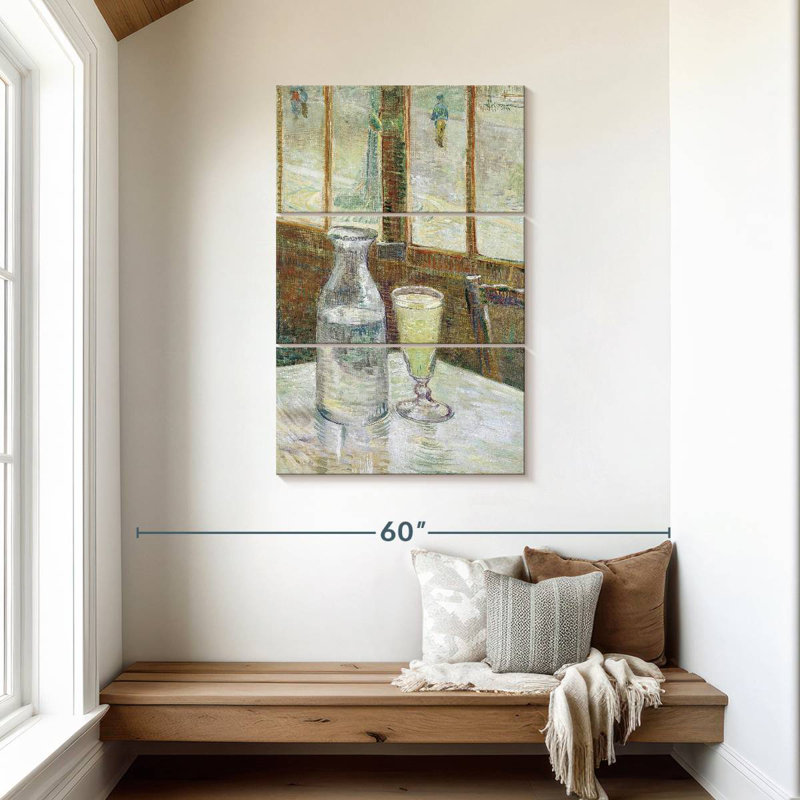 Yarlin Cafe Table With Absinthe, 45" H x 28" W