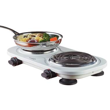  Better Chef Basic Countertop Burner, Enamel Exterior, Rubber  Feet