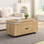 Table basse à plateau relevable, parfaite pour les espaces de vie modernes-117664004