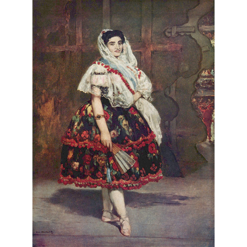 Edouard Manet - Wrapped Canvas Print, 41cm H x 31cm W