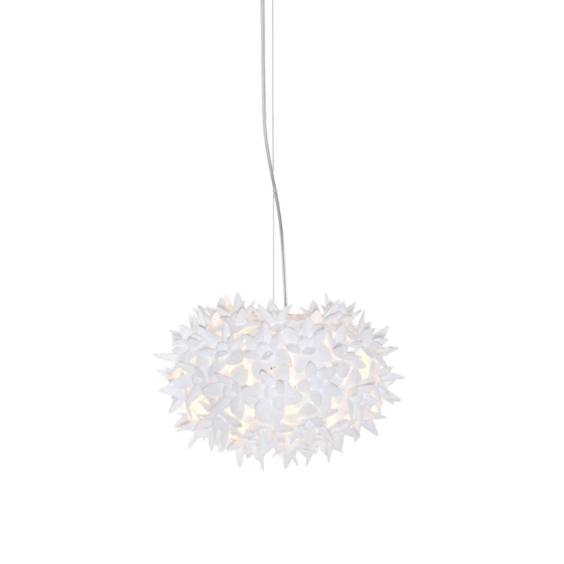 Bloom LED Pendant, Small, Transparent Crystal