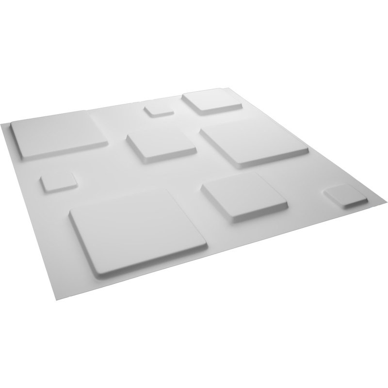 19 5/8"W X 19 5/8"H Devon Endurawall Decorative 3D Wall Panel Covers 53.49 Sq. Ft. (20/PK)