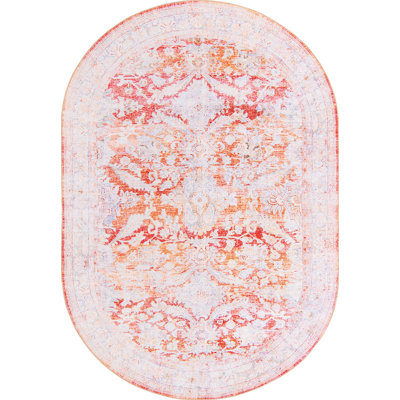 Mcclamma Chenille Oriental Indoor Rug