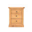 Milian 45cm W Solid + Manufactured Wood Bedside Table-560656098