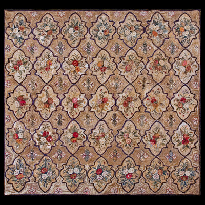 Tapis crocheté One-of-a-Kind American