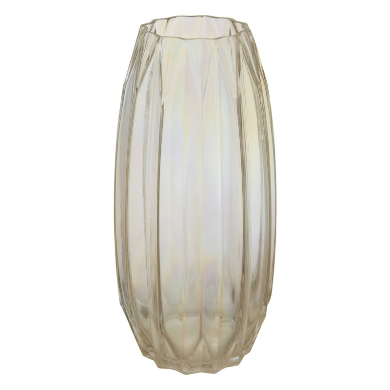 Haslingden Glass Table Vase, 30 H x 14 W x 14 D cm