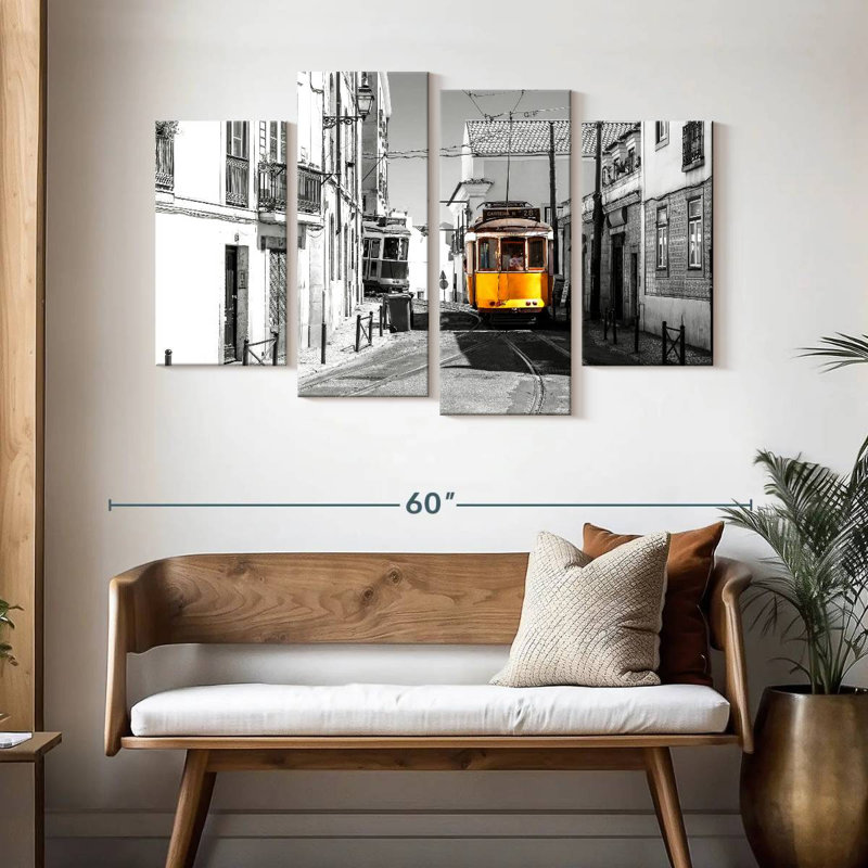 Mehar Pop, métro jaune de Lisbonne, H 32 po x l 52 po