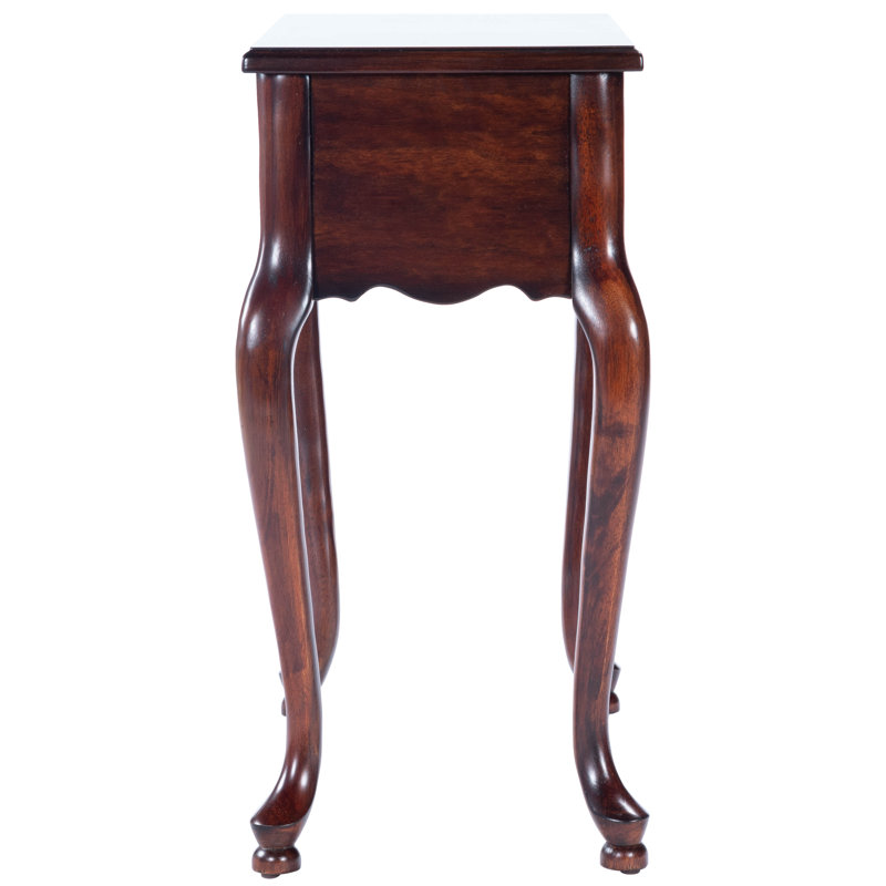 Croydon One Drawer with Pullout Side Table, Cherry