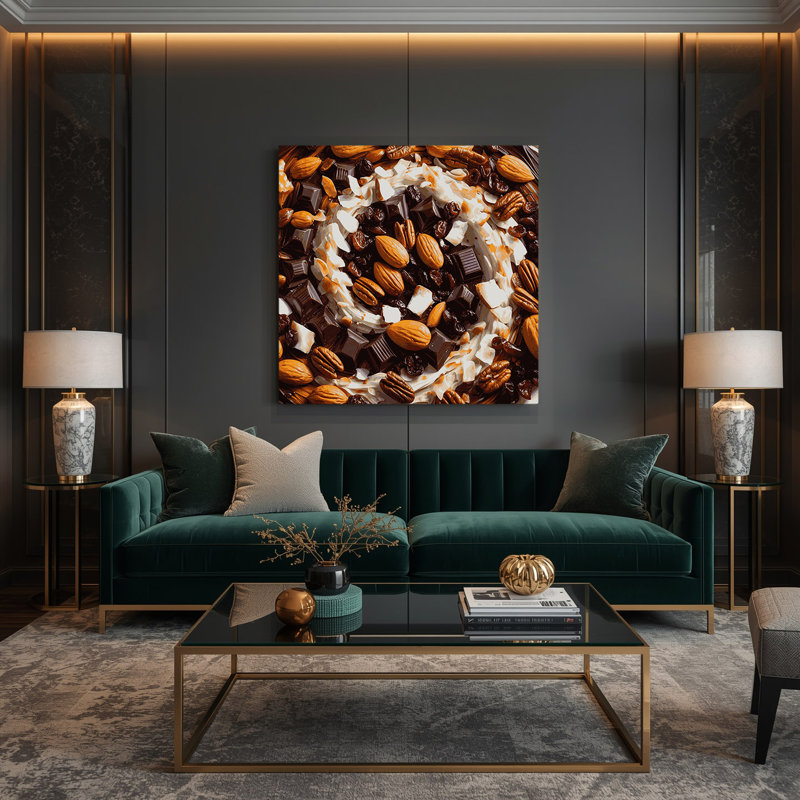 Art mural sur toile Desserts, H 12 po x l 12 po