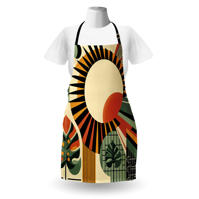 Geometric Bib Apron