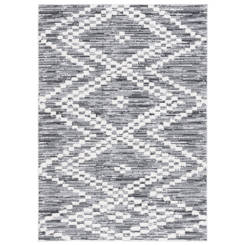 Devrin Performance Geometric Rug, Rectangle 9' x 12'