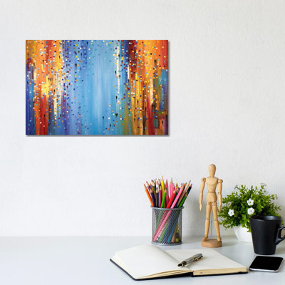 Colors Of The Night by Ekaterina Ermilkina - Painting on Canvas