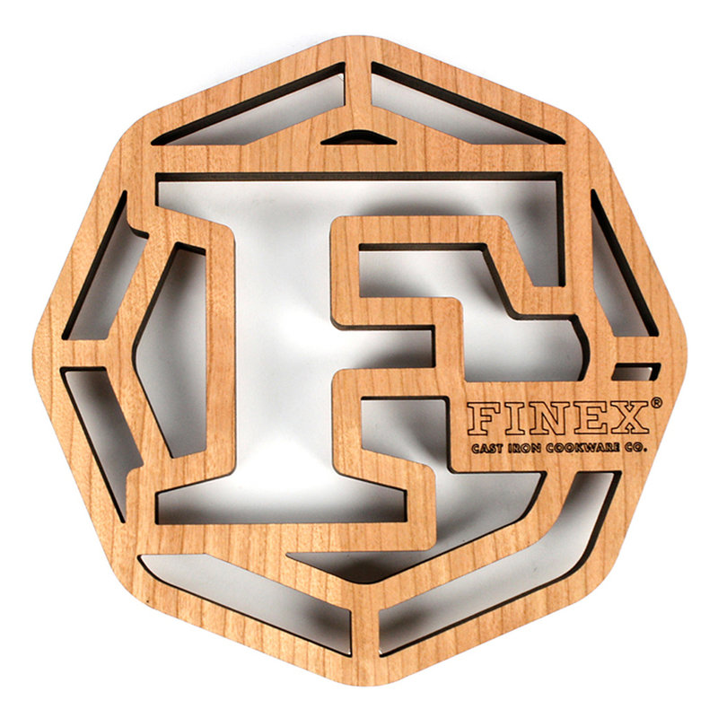 8 Inch Cherry Wood Trivet