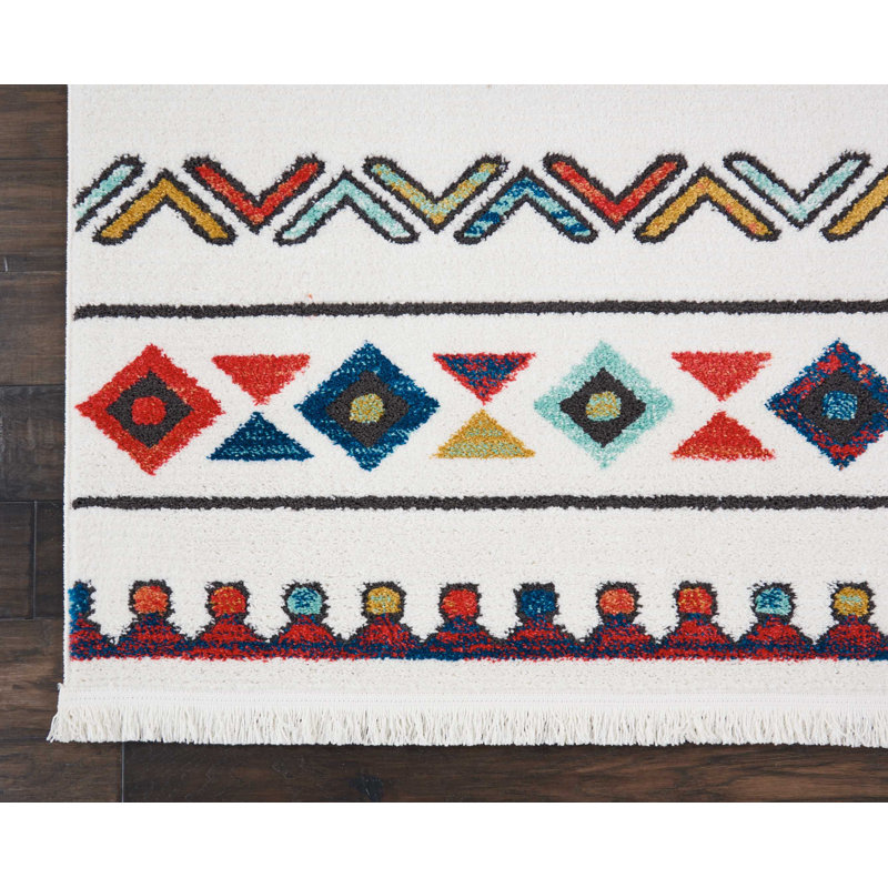 Pittsfield Southwestern Indoor Rug, Rectangle 9'3" x 13'