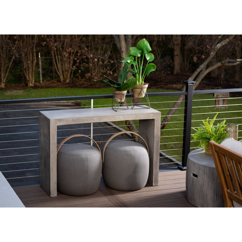 Lionel Rectangular Outdoor Buffet & Console Table , 47'' in. W 16'' in. D