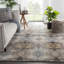 Tapis beige noué à la main Droskyn Sandhurst-1585427205