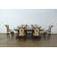 Chaise avec accoudoirs Valentine en brun