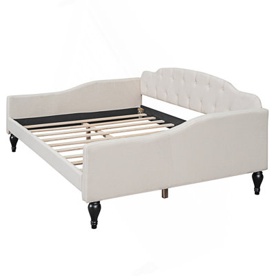 Modern Style Full Size Tufted Daybed, Upholstered Daybed