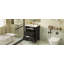 Ensemble de meuble-lavabo de 24 po avec lavabo en céramique, ensemble de meuble-lavabo simple autoportant avec 3 tiroirs, rangement pour salle de bain en bois massif-133526544-133526547