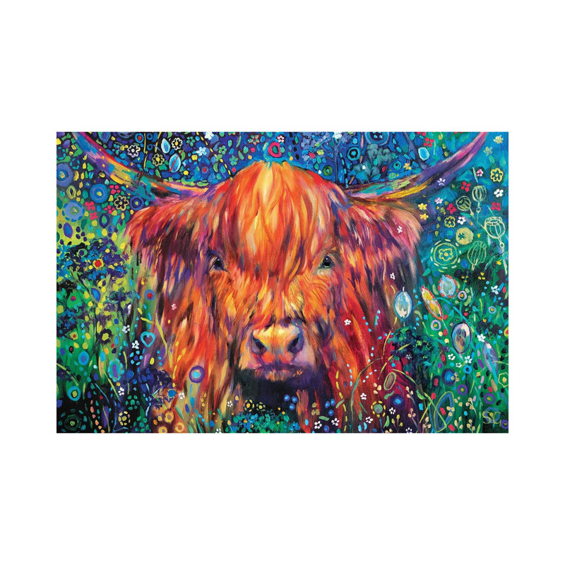 Cow Parsley by Sue Gardner - Wrapped Canvas Painting, 20.32 cm H x 30.48 cm W