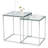 Ingetrud Glass Top Nesting Tables