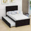 Lit plateforme en bois avec lit gigogne Dragojla-1278318658