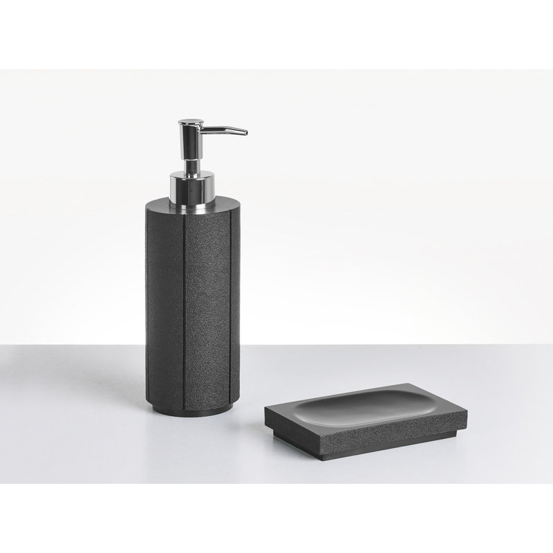 5-Piece Bathroom Accessories Set HUALLAGA , Black