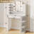 Narien Makeup Vanity With LED Lighted Mirror & Power Outlet for Bedroom-2005525902