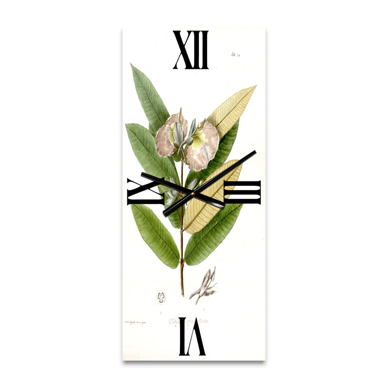 Horloge murale «Blossoming Flower II», Grand