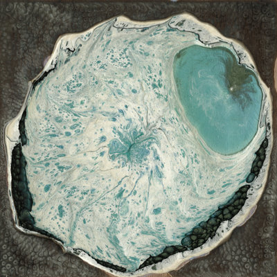 Atlantis II by Alicia Ludwig - Wrapped Canvas Painting