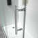 Julien 60'' W 76'' H Frameless Rectangle Reversible Shower Enclosure