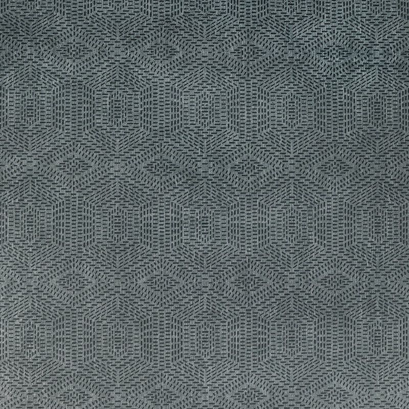 Anjoli Glittery Greek Tile 10.05m x 53cm Wallpaper Roll, Navy/Silver