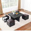 Ensemble repas pour quatre personnes