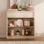 Armoire d'appoint moderne avec 8 portes et tiroir, commode d'appoint multifonctionnelle avec grand rangement et tablette réglable-921422583-959611713