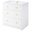 Meuble-lavabo moderne blanc Panzarella