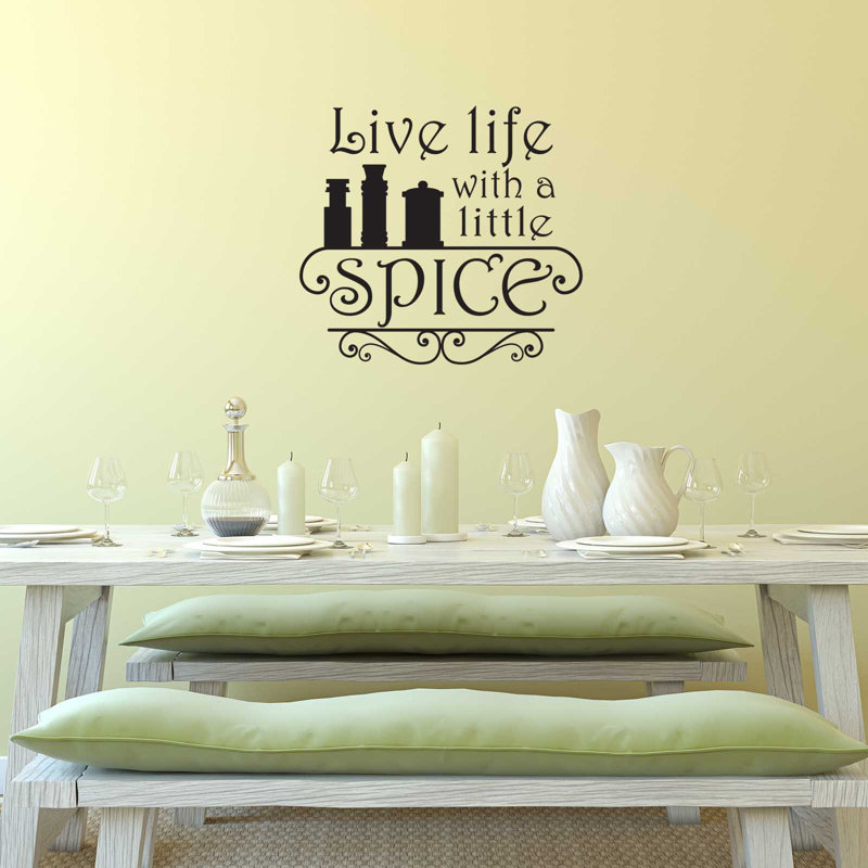 Text & Numbers Wall Decal