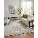 Namaskar Hand Loomed Area Rug in Silver/Brown