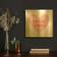 «Love Heart» par Ann Kelle, art mural en métal doré, 12 po x 12 po-133630244