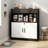 Modern Storage Cabinet With Lock