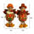 Bibana Thanksgiving Bird Stuffed Holiday Accent