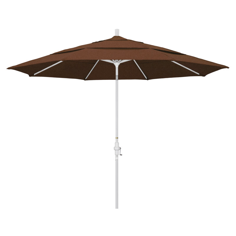 Parasol de marché Broadmeade octogonal Sunbrella, Performance teck
