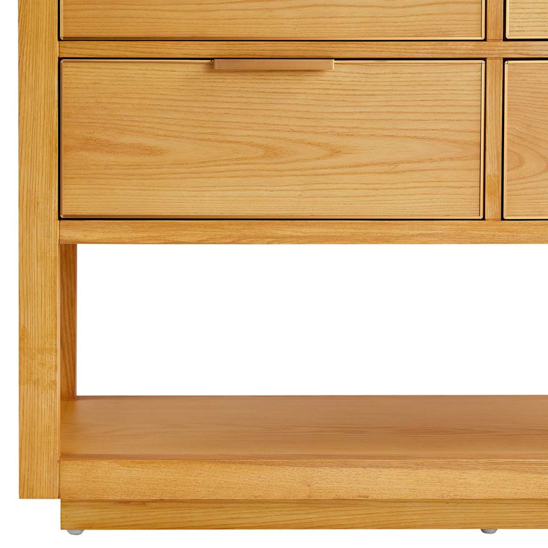 Dayton 48" Woodgrain Vanity With Pure Quartz Top And Ceramic Basin